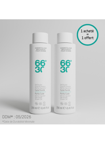 Gel douche & cheveux dermo-régulateur - équilibrant et adoucissant