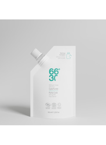 Recharge Nettoyant visage quotidien sans savon pour homme - régulateur de sébum