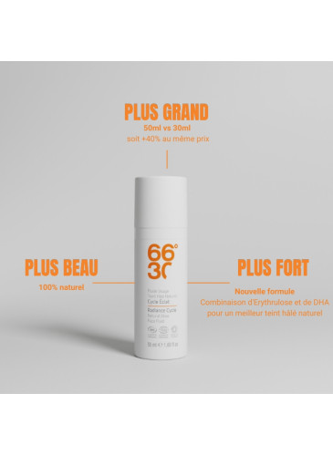 Radiance Cycle - Natural Tanned Face Serum without DHA or carotene